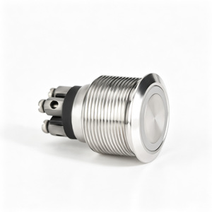 Interruptor de botón pulsador momentáneo metálico IP65 de 12 mm, 16 mm, 19 mm, 22 mm, 25 mm para unidad deshumidificadora - Product Image 3