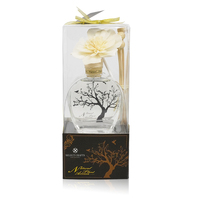 Ensemble de diffuseur de parfum de fleurs séchées, emballage cadeau personnalisé, 12 pièces, huiles essentielles