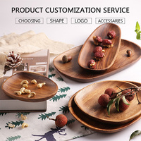 Assiettes à Sushi pour enfants, Restaurant bon marché, Style japonais, assiettes en bois de bambou, assiettes à dîner pour enfants