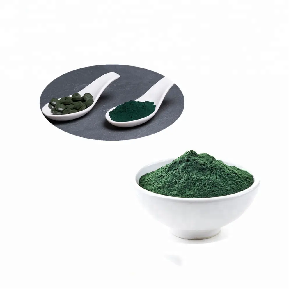 Krabben, Garnelen, Jakobsmuscheln, Abalone, Fisch Spirulina Pulver