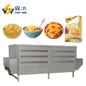 Máquina para hacer copos de maíz a pequeña escala, equipo de cereales de desayuno de baja inversión - Product Image 6