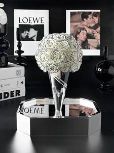 Novedades 2025 <span class=keywords><strong>para</strong></span> importar regalo barato del Día de la madre Rosa preservada Regalo de Cumpleaños niñas helado Rosa eterna decorativa - Product Image 5