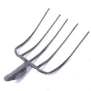 Forca da Giardino in Acciaio ad Alto Tenore di Carbonio, Attrezzi Agricoli, Forca a 4 Punte per Fieno, Vendita all'Ingrosso - Product Image 3