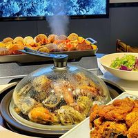 Autocuiseur vapeur commercial entièrement automatique pour la cuisson des fruits de mer, avec fonction de maintien au chaud, pour table de restaurant et usage en restauration