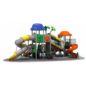 CE European Standard Children Animal Types Outdoor Playground Climbing Nets Park Toys Kids <b>Plastic</b> <b>Slide</b> - Product Image 2