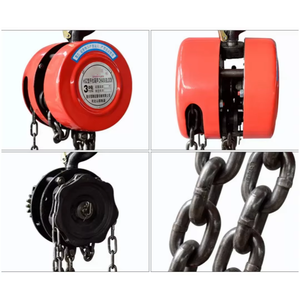 <span class=keywords><strong>Petit</strong></span> palan <span class=keywords><strong>manuel</strong></span> circulaire à chaîne en acier au manganèse G80 avec chaîne inversée - Product Image 3