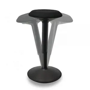新的流行人体工学360度旋转可调高度坐姿平衡摆动凳子站立书桌椅