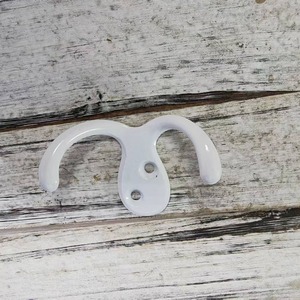 Zinc Alloy Coat <b>Hooks</b> <b>Wall</b> Mounted Rust Resistant Double <b>Hook</b> Hardware Accessories - Product Image 4
