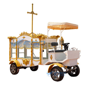 Carroza Fúnebre Eléctrica Tipo Limusina para Ceremonias Funerarias en Europa, Carroza Fúnebre a Caballo en Venta - Product Image 1