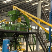 Bétonnière industrielle de 1 m3, bétonnière planétaire verticale de 1000 L pour la fabrication de briques et de blocs emboîtables