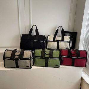 Customized Logo Large Capacity <b>Gym</b> Duffle <b>Bags</b> for <b>Men</b> Women Waterproof Sports Travel <b>Bag</b> with Organizer Zipper Closure - Product Image 3