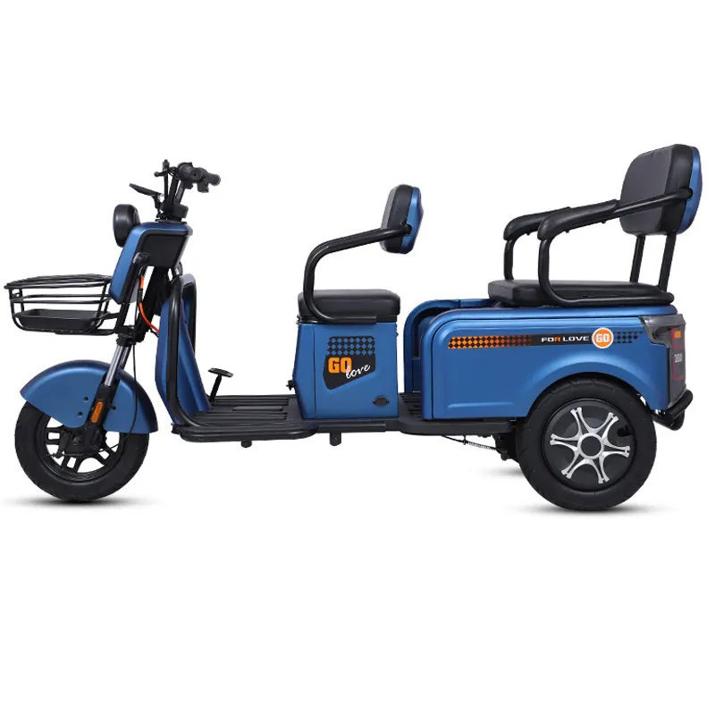 Paige Elektrische Driewieler Lading Voor Volwassen Kinderen Gemotoriseerde Trike Benzine Passagier Mini Moto 3 Wiel Batterij Scootmobiel Motor