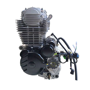 Kit Mesin Motor CDI 4-Tak Berpendingin Udara SOHC Kick Start 300CC 1 Silinder Zongshen CB300 Kapasitas Baru untuk Dijual - Product Image 3