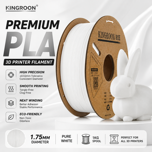 Filamento PLA de 1.75mm 1KG (2.2lbs) de Kingroon Factory, Filamento para Impresora 3D Compatible con Impresoras 3D Bambulab AMS/FDM - Product Image 6