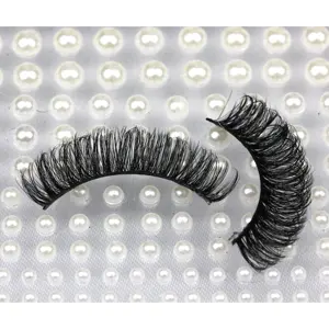 T04 Wholesale False Custom Lash With Tools Packing Box Curly Mink Russian Brown Fluffy D Curl Strip Eyelashes