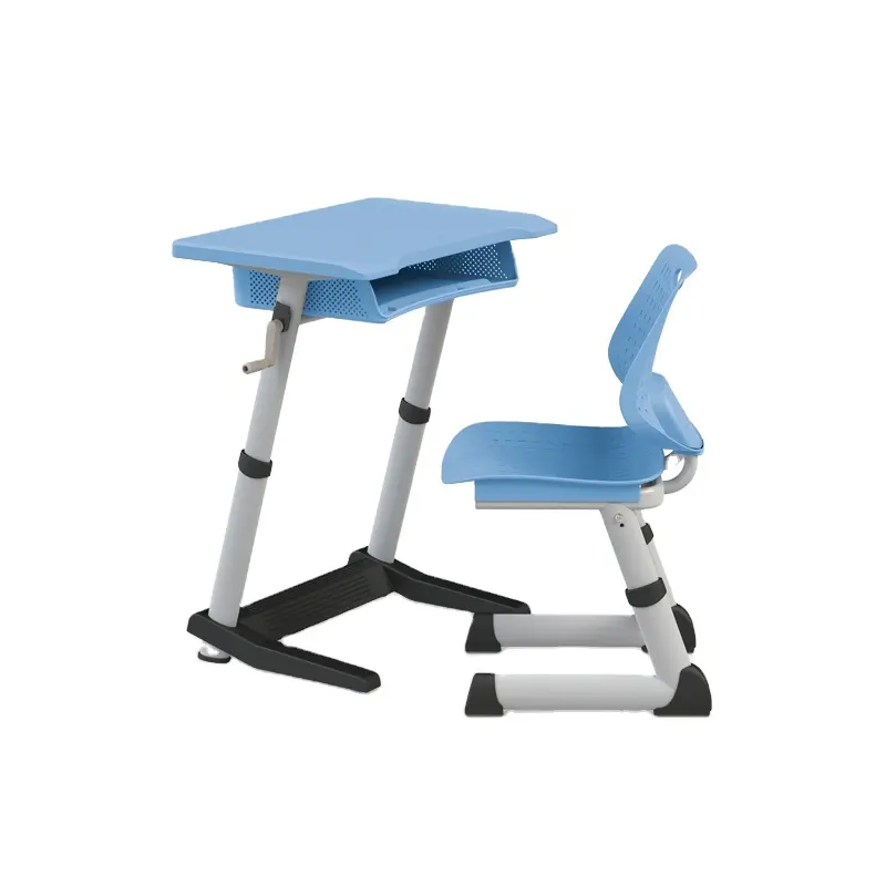 Nhà Máy Giá nội thất trường học đặt tay sinh viên có thể điều chỉnh bàn và ghế cho lớp học hoặc văn phòng nhà