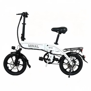Vélo de sport électrique pliable avec cadre en alliage d'aluminium de 16 pouces et batterie au lithium 36V8AH - Product Image 5