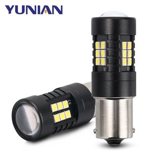 หลอดไฟ LED Canbus รุ่นใหม่ ไม่มีข้อผิดพลาด 1156/1157 3030 21SMD ไฟเลี้ยว ไฟถอย ไฟเบรก สีขาวธรรมชาติ - Product Image 1