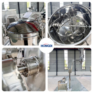 Le vide sans poussière d'acier inoxydable alimentant le mélangeur de double-cône convient à la production industrielle à grande échelle. - Product Image 5