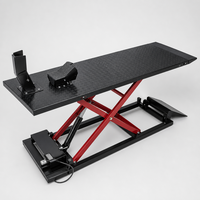 Plateforme élévatrice hydraulique à ciseaux pour motos 680 kg – Support de réparation pour atelier et garage