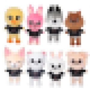 Llavero de Peluche con Muñeco de Dibujos Animados para Niños, Juguete de Peluche de Nailon Súper Suave, Alivia el Estrés, Juguete Infantil - Product Image 1