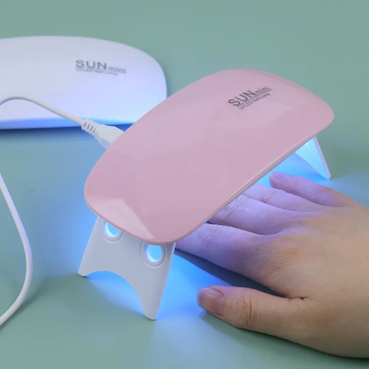 Mini Foldable USB Rechargeable UV LED Lamp Gel Nail Autometic Intelligent Dryer Machine