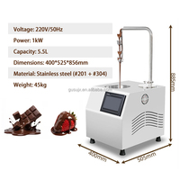 Distributeur automatique de chocolat chaud, de lait et de fruits, 5,5 L, commercial, électrique, en acier inoxydable, avec contrôle de la température