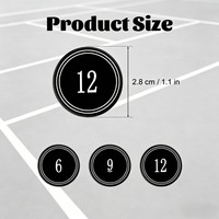 Pemberat Gagang Raket Pickleball Custom Grosir dari Baja Anti Karat, Berat 6g 9g 12g, untuk Daya Pro