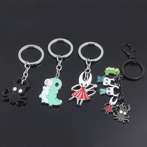 Groothandel holle model ketting metalen hanger game accessoire ridder auto tas sleutelhanger - Product Image 4