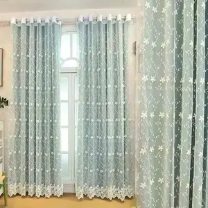 Cortinas Modernas Minimalista Fancy Neueste Bestickte hochwertige dekorative maßge schneiderte Vorhänge für zu Hause