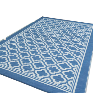 Alfombra Ligera Impermeable de Estilo Bohemio Tejida para Interiores/Exteriores Antideslizante para Hogar, RV, Playa, Picnic, Golf, Ejercicio, Patio, Terraza, Camping - Product Image 1