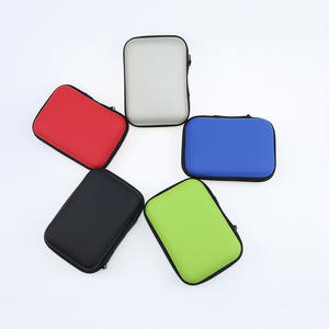 Multifunctional Orange Waterproof EVA Travel <strong>Bag</strong> for Data Cable Earphone Case <strong>Hard</strong> Disc Coin Purse - Product Image 2