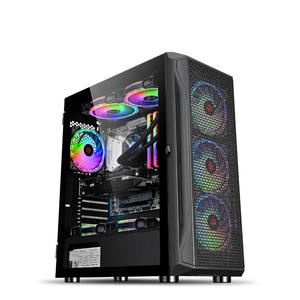 Boîtier de jeu d'ordinateur et tour <span class=keywords><strong>atx</strong></span> e-<span class=keywords><strong>atx</strong></span> jeu <span class=keywords><strong>pc</strong></span> châssis <span class=keywords><strong>grand</strong></span> volume pour carte mère cpu graphiques ssd hdd ram mémoire ddr4 ddr5 - Product Image 2