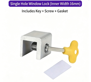 6 Pièces de Verrous Coulissants Portables en Acier Inoxydable pour Fenêtre en <span class=keywords><strong>Baie</strong></span> à Usage Domestique - Product Image 5