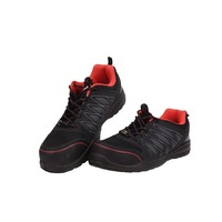 Chaussures de sécurité unisexe d'été en cuir véritable à embout d'acier, semelle intermédiaire en fer, maille respirante, semelle extérieure en PU, résistantes à la perforation, coupe basse pour chantier