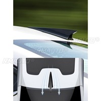 Antenne universelle de voiture en forme d'aileron de requin, spoiler de modification, décoration d'aile arrière, accessoires de kit carrosserie