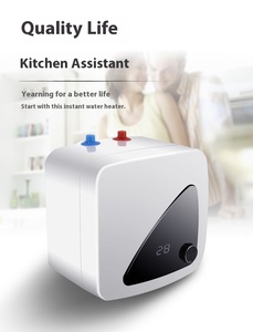<span class=keywords><strong>Chauffe</strong></span>-<span class=keywords><strong>eau</strong></span> électrique instantané de type mini, autonome, 8L, IPx4, étanche, chauffage rapide, cuisine, maison, boîtier en plastique - Product Image 5