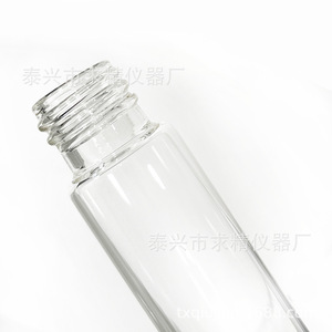 Screw Cap Flat Bottom Test Tubes 22*116/120mm Glass With Black Lid Lab Use - Product Image 5
