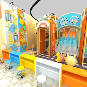 New Product Sports Style Softplay Commercial Equipment <b>Trampoline</b> Park Kids Playground Indoor - Product Image 4