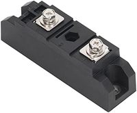 Pont redresseur à diodes haute puissance 2 bornes 100A 1600V Dissipation thermique de la plaque de cuivre triphasée