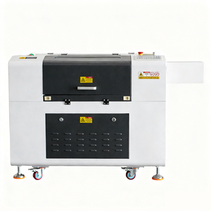 เครื่องแกะสลักและตัดด้วยเลเซอร์ CO2 รุ่น 6040 ความแม่นยำสูง ระบบระบายความร้อนด้วยน้ำ สำหรับวัสดุที่ไม่ใช่โลหะ 60W/80W/100W สำหรับหิน พลาสติก แก้ว - Product Image 2