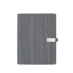 Business Zuivel Notebook Met Power Bank En Usb Flash Drive Custom Logo Voor Kantoorbenodigdheden