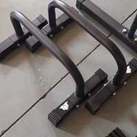 Barre parallèle en métal pour le fitness à domicile avec logo personnalisé, support push-up, barre parallèle pour le fitness, matériau en acier durable