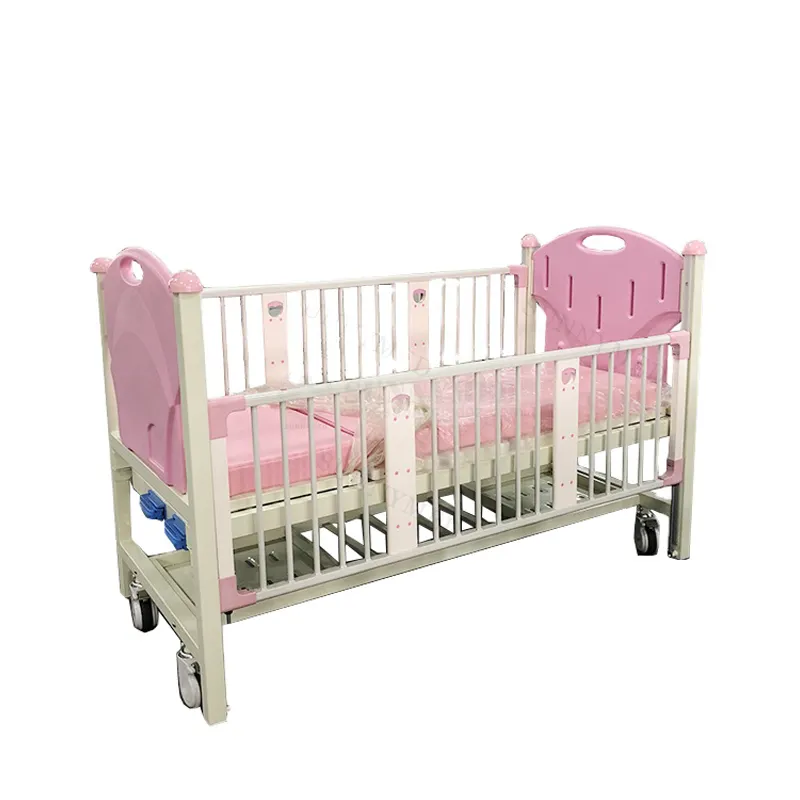 SY-R815A חולים רהיטים abbs רפואי אחד פונקציה ידנית ילדים מיטת תינוק לבית חולים
