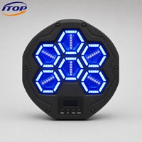 Projecteur LED DMX512 à tête mobile Spot Beam Wash pour mariage, fête, événement