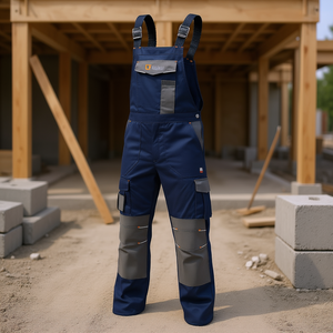 Salopette de travail Ttake EASY bleue XL, construction durable - Product Image 3