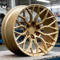 Jantes en alliage Maxtera forgées sur mesure de style S17-02 pour voitures particulières Porsche 911 BMW Corvette Camaro Mustang AMG GT 370Z GT-R
