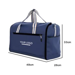 2024 Factory 2 in 1 Custom logo Polyester Weekender <b>Garment</b> Suit <b>Bag</b> Convertible Carry Travel Waterproof Large GYM <b>Garment</b> <b>Bag</b> - Product Image 2