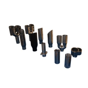 Nhà Máy bán hàng trực tiếp sợi carbon thép không gỉ xả Ống xả xả tip cho xe ô tô - Product Image 5