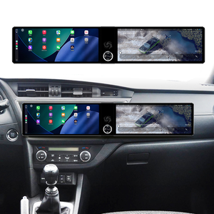 Écran interactif double 12,3 pouces Foforfor pour <span class=keywords><strong>Toyota</strong></span> <span class=keywords><strong>Auris</strong></span> 2013-2018, Android 13, autoradio GPS DSP, CarPlay sans fil, OEM - Product Image 1